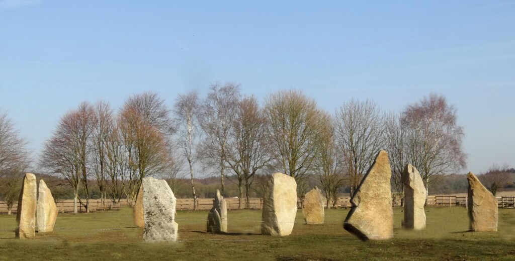 Stone Circle looking North